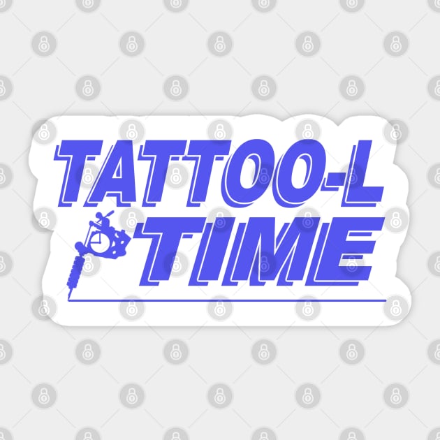 Tattoo-l Time Sticker by LahayCreative2017